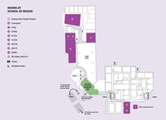 School of Design map