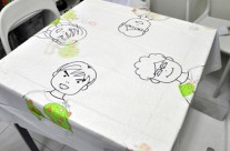 再造耐用餐台布